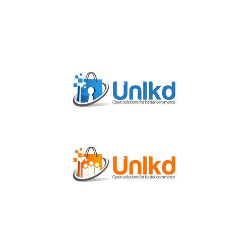 Innovative brand with the title 'Logo concept for Unlkd'