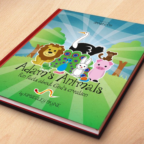 Animal book cover with the title 'Adam's Animals'