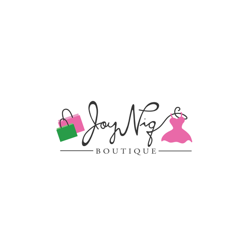 Bag logo with the title 'JoyNig Boutique'