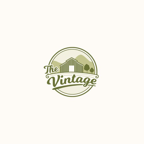 Village logo with the title 'Logo for Vintage'