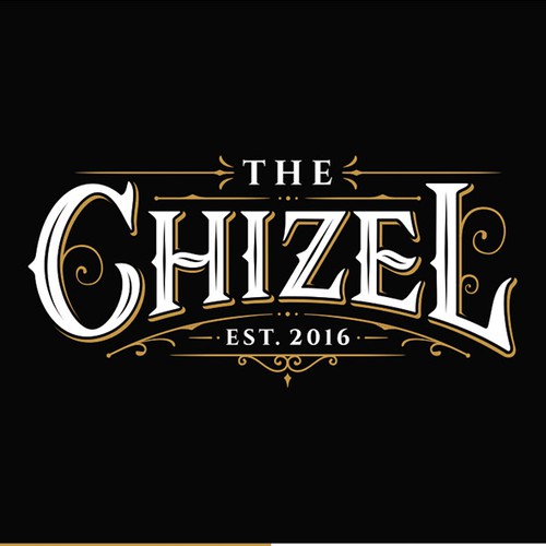 Corporate identity logo with the title 'Logo for The Chizel'