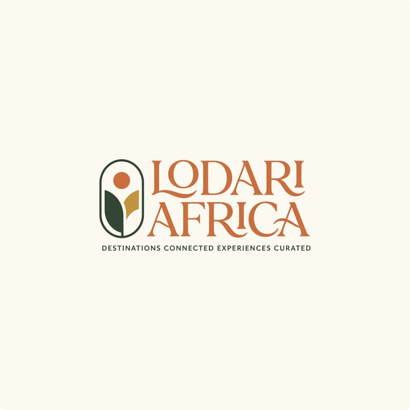 Organic design with the title 'Lodari Africa'
