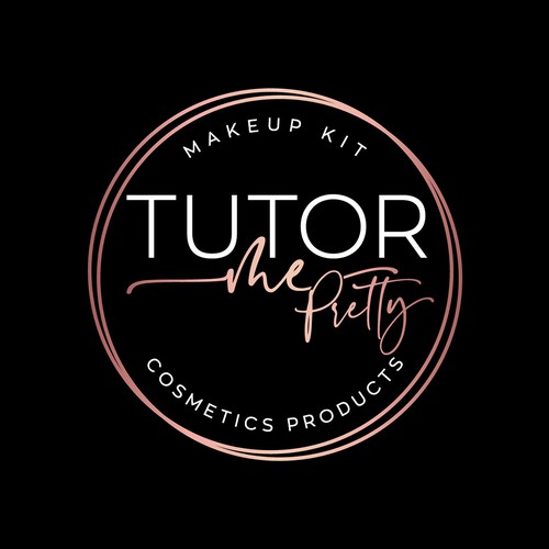 Pretty design with the title 'Tutor Me Pretty'