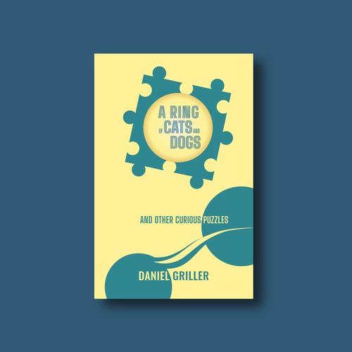 Mathematics design with the title 'Book cover design'