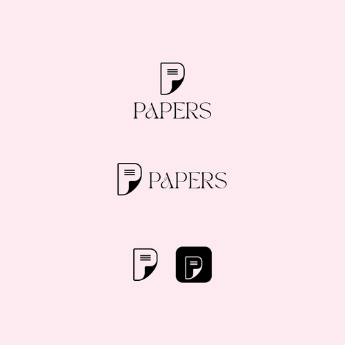 Journal design with the title 'Papers'