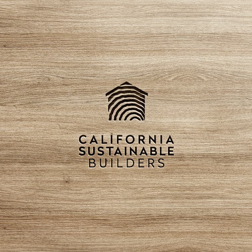 Sustainable logo with the title 'Logo Design'
