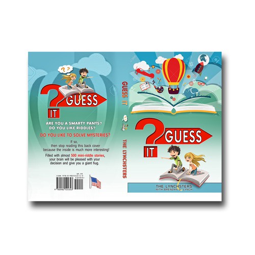 Story book cover with the title 'IT GUESS'