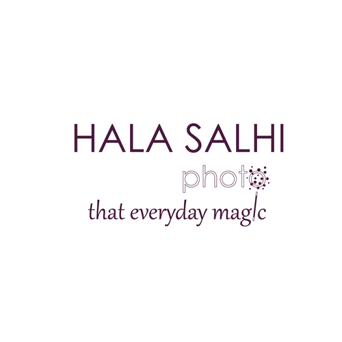 Swoosh logo with the title 'HalaSalhi Logo Photo'