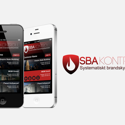 website design for SBA Kontroll 