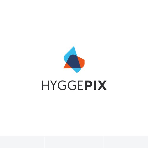 Lifestyle logo with the title 'Simple abstract logo'