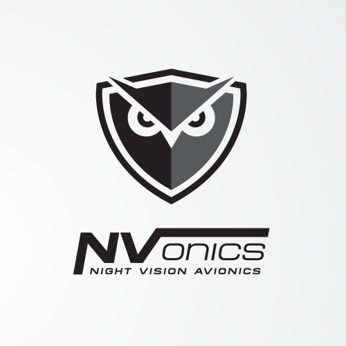 Aviator logo with the title 'https://99designs.com/logo-design/contests/design-eye-catching-logo-night-vision-product-aviators-623049/entries'