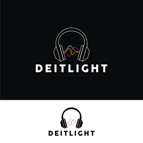DJ design with the title 'Deitlight DJ needs a marketable logo'