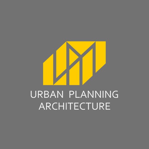 Shape design with the title 'UPA'