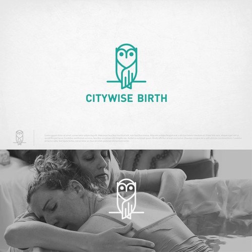 City logo with the title 'Logo concept for Citywise Birth'
