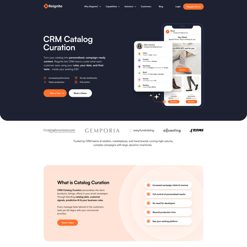 Illustration website with the title 'Homepage Design for Premium B2B SaaS Platform (Stylised UI Illustrations Required)'