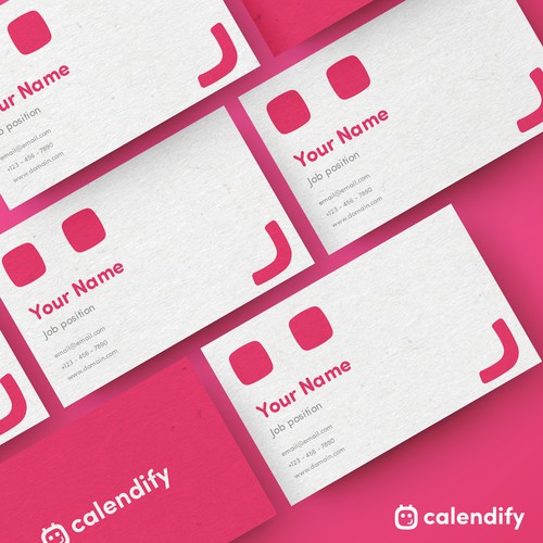 Calendar logo with the title 'Calendar and smile logo concept'