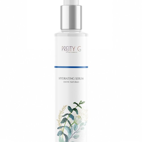 Skincare packaging with the title 'Skin care products'