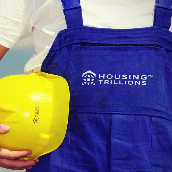 House logo with the title 'Logo for Housing Trillions'