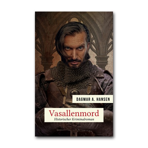 History book cover with the title 'Book cover design'