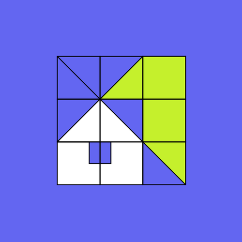 House logo with the title 'one + home'