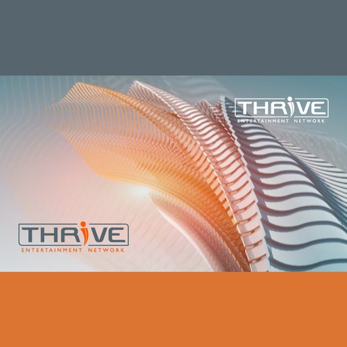 Channel design with the title 'thrive'