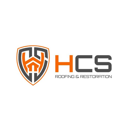 Building brand with the title 'HCS Roofing & Restoration'