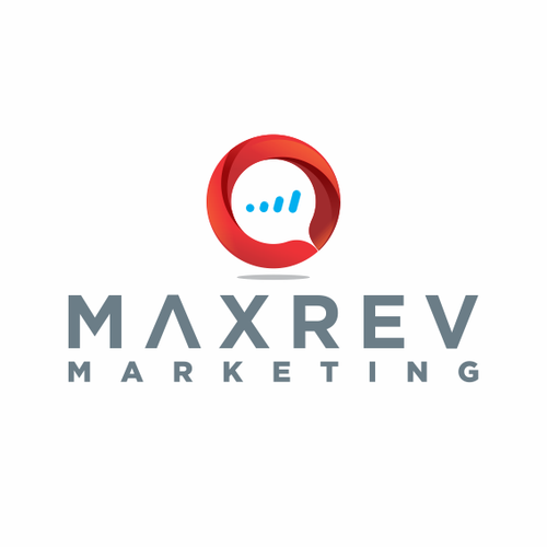 Marketing brand with the title 'Logo For Social Media Advertising Company'