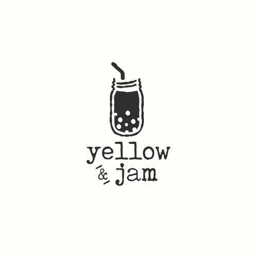 Boba logo with the title 'Propuesta para Yellow & Jam'