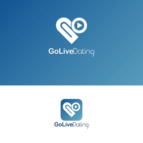 Android logo with the title 'GoLive Dating '