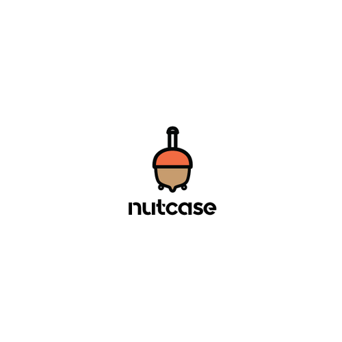 Case design with the title 'Logo for a suitcase brand'