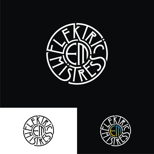 70s design with the title 'Elektric Mistress band'