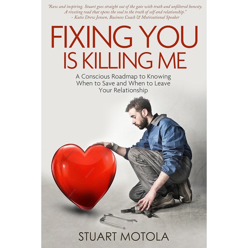 Love book cover with the title 'Book cover for lovers'