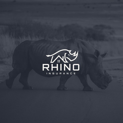 Rhino logo with the title 'Rhino Insurance'