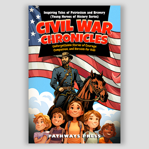 History book cover with the title 'Book cover'