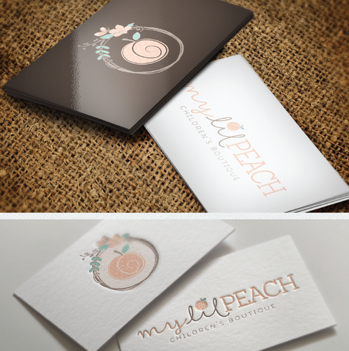 Boutique design with the title 'Baby and Children's Boutique needs a winning logo'