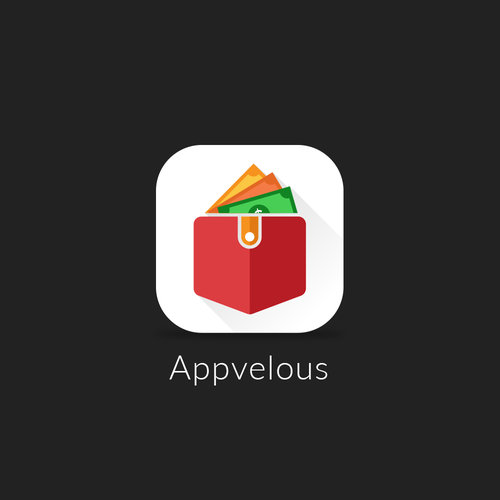 Wallet design with the title 'Appvelous App Icon'