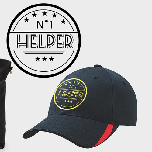 Cap design with the title 'Create a holiday design using Holiday Words & Designer Typography!'