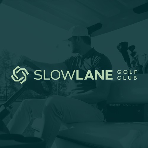 Simple logo with the title 'SlowLane'