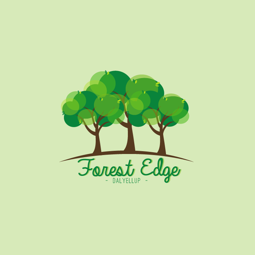 Edge logo with the title 'Forest Edge Logo'