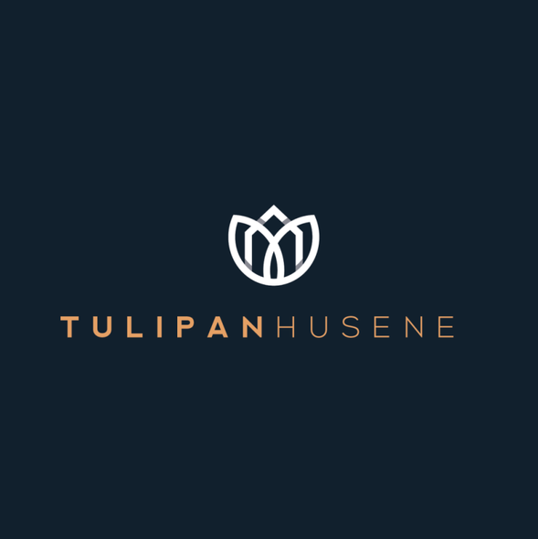 House logo with the title 'Tulip + house'