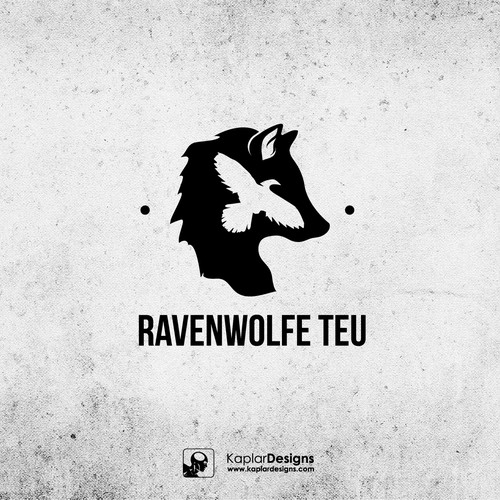 Raven logo with the title 'Ravenwolf'