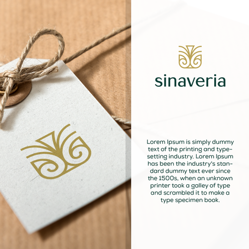 Publishing logo with the title 'Abstract logo for a publishing company'