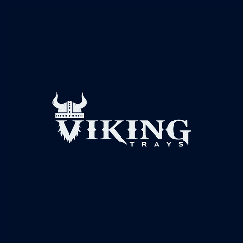 Engraved design with the title 'Viking - Logo for a company that sell aluminium ute trays'