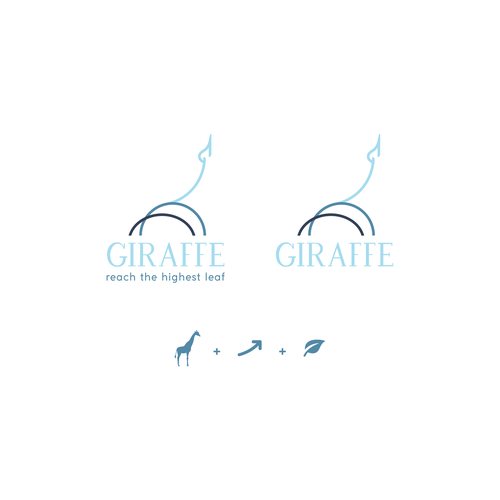 Giraffe design with the title 'Giraffe Financial Consult'