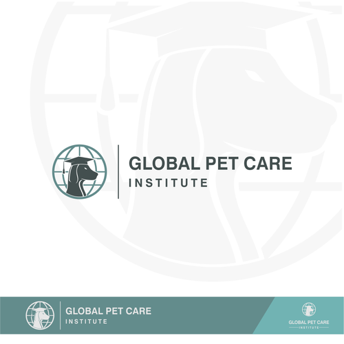 Global logo with the title 'Global Pet Care Institute'