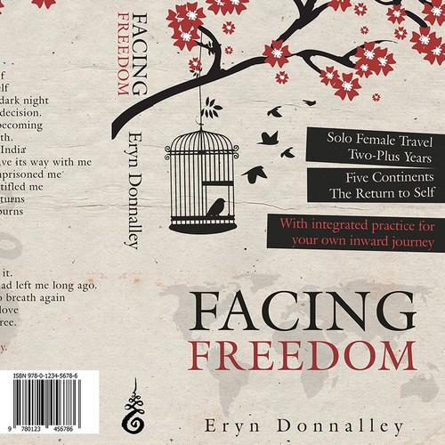 Female book cover with the title 'Facing Freedom'