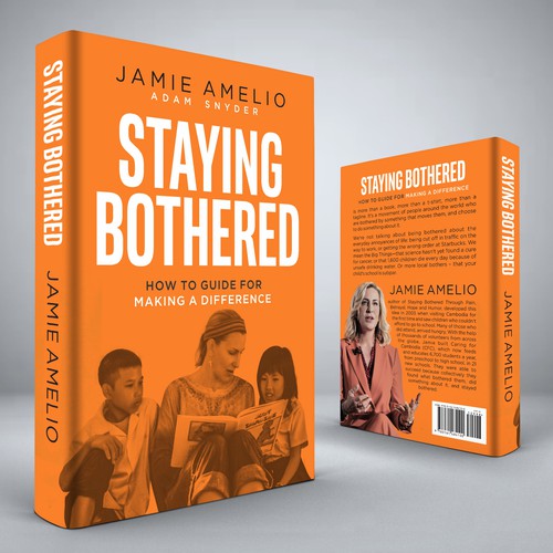 Education book cover with the title 'Staying Bothered'