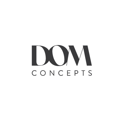 Home brand with the title 'Logo for DOM'