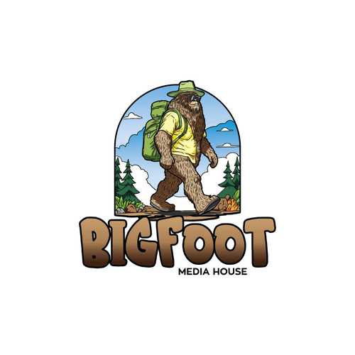 Best design with the title 'BIGFOOT MEDIA'