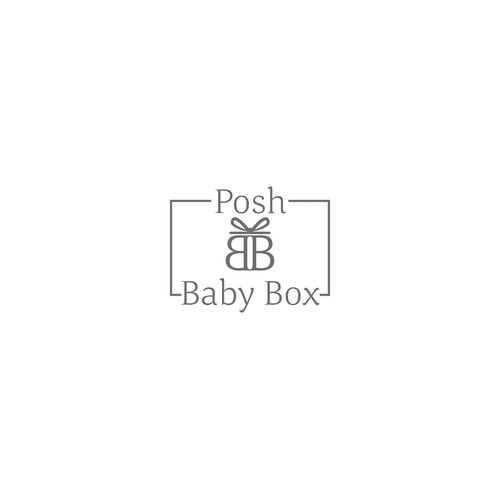Baby design with the title 'Posh Baby Box'